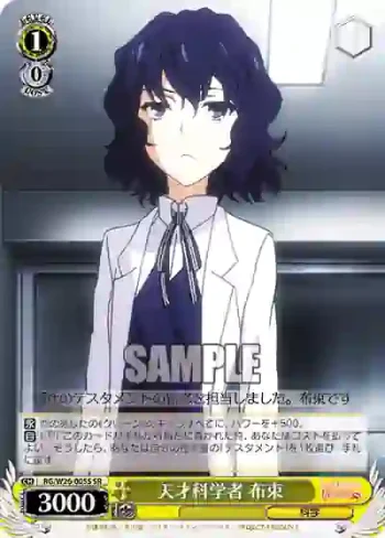 RG/W26-005S SR 天才科学者 布束