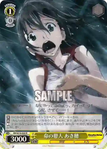 RN/W16-005 R 命の恩人 あき穂