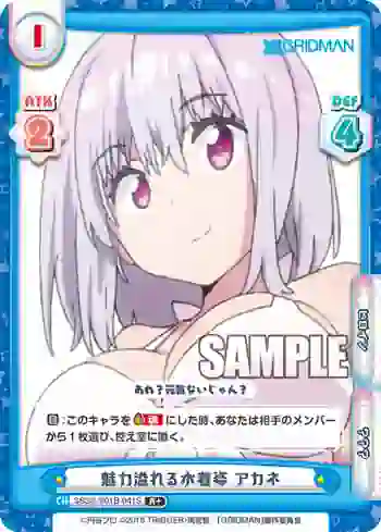 SSSS/001B-041S R+ 魅力溢れる水着姿 アカネ