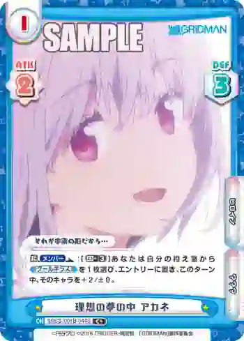 SSSS/001B-044S C+ 理想の夢の中 アカネ