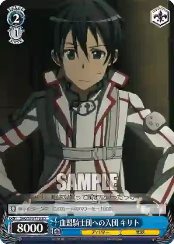 SAO/S20-T10 TD 血盟騎士団への入団 キリト