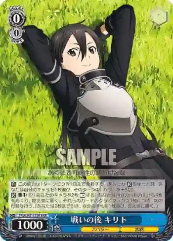 SAO/S47-113R RRR 戦いの後 キリト