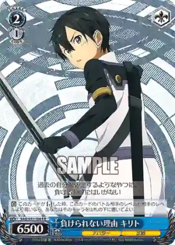 SAO/S51-104 PR 負けられない理由 キリト
