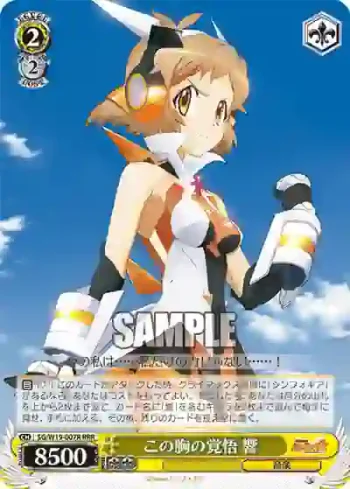 SG/W19-007R RRR この胸の覚悟 響