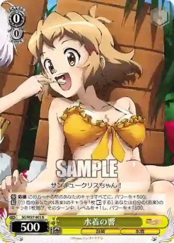 SG/W27-003 R 水着の響