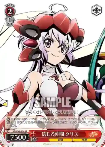 SG/W27-P06 PR 信じる仲間 クリス