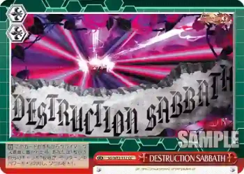SG/W72-117 CC DESTRUCTION SABBATH