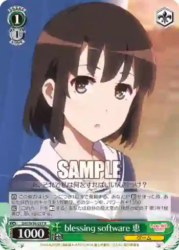 SHS/W56-037 R blessing software 恵