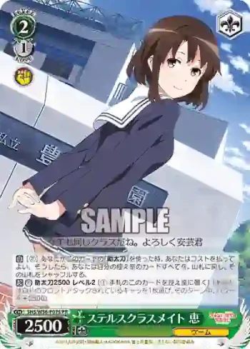SHS/W56-P07S PR ステルスクラスメイト 恵