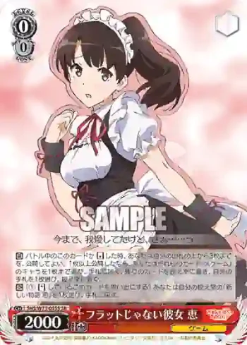 SHS/W71-055S SR フラットじゃない彼女 恵