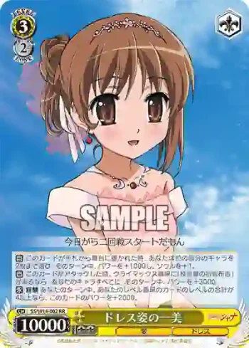 SS/W14-002 RR ドレス姿の一美