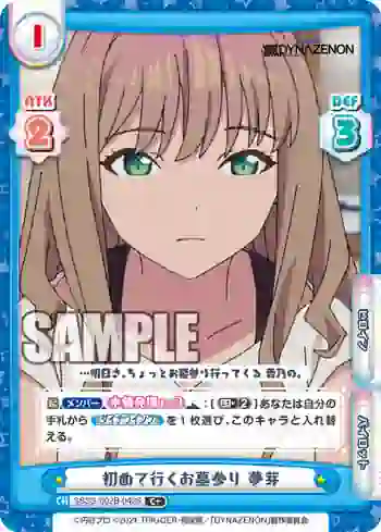 SSSS/002B-042S C+ 初めて行くお墓参り 夢芽