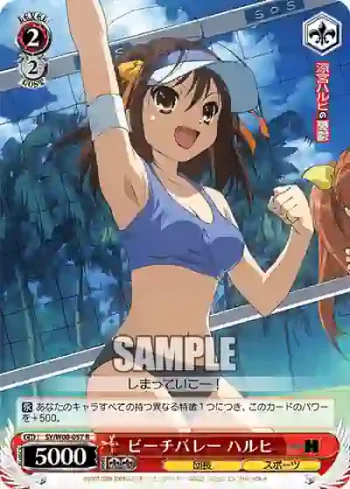 SY/W08-057 R ビーチバレー ハルヒ