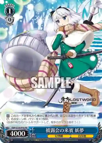 THP/S130-P10 PR 披露会の来賓 妖夢