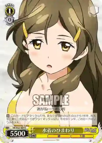 VR/W22-009 U 水着のひまわり