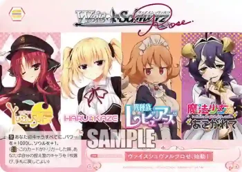 WSR/RPR-P01 PR ヴァイスシュヴァルツロゼ、始動！