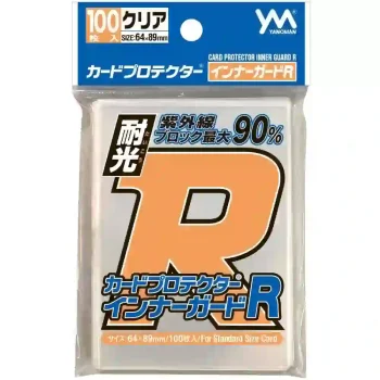YANOMAN 卡套 耐光 Inner Guzard R 標準透明內膽-64x89mm-