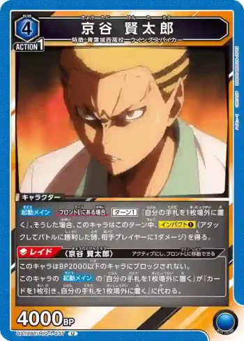 UA19BT/HIQ-1-037 U 京谷 賢太郎