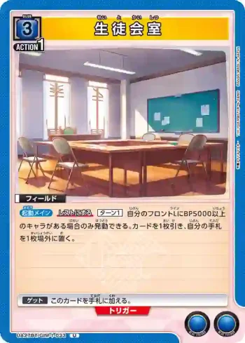 UA27BT/GIM-1-033 U 學生會室