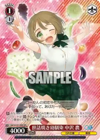GA13/S131-090S SR 世話焼き幼馴染 中沢 農