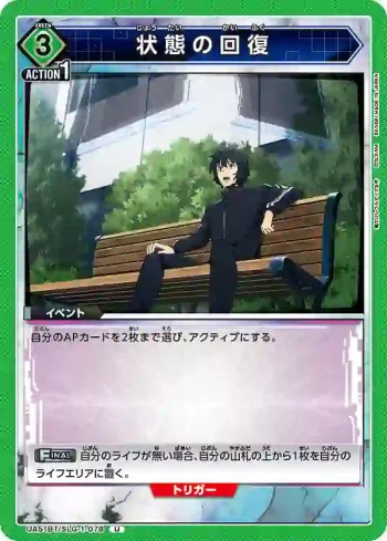 UA51BT/SLG-1-078 U 狀態回復