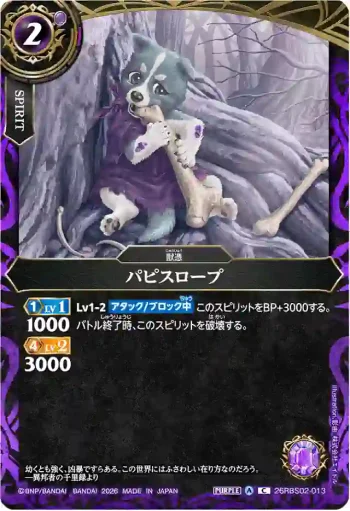 26RBS02-013 C パピスロープ(26RBS02收錄/2026年度版)