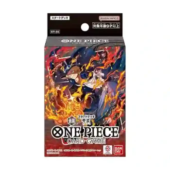 [ST-35]紅黑色 薩波 基本卡組【ONE PIECE CARD GAME】