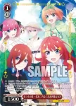 5HY/WE43-P01S PR 夏の煌めき 一花＆二乃＆三玖＆四葉＆五月