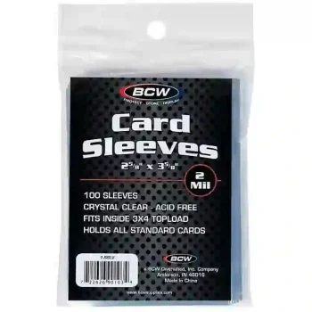 [1-SSLV]Standard Card Sleeves【BCW】