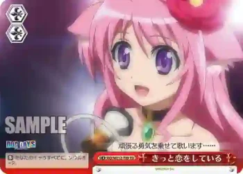 DD/WE12-T09 TD きっと恋をしている