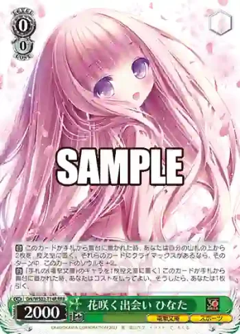 Grk/WS02-T14R RRR 花咲く出会い ひなた