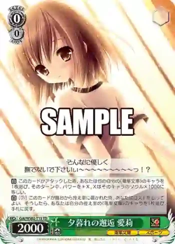 Grk/WS02-T15 TD 夕暮れの邂逅 愛莉