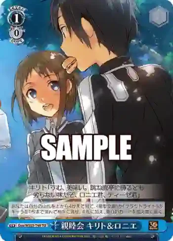 Gso/WS02-T40 TD 親睦会 キリト＆ロニエ