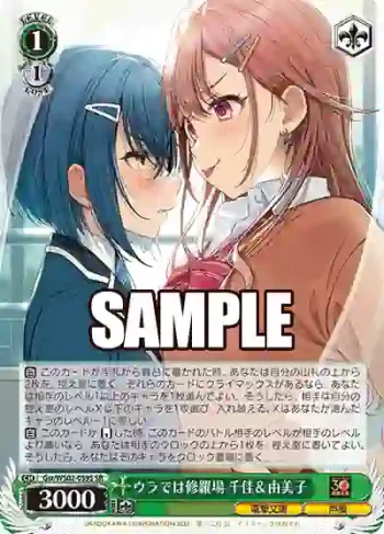 Gsr/WS02-059S SR ウラでは修羅場 千佳＆由美子