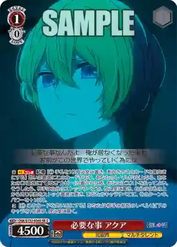OSK/S133-034S SR 必要な事 アクア
