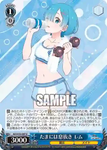 RZ/S132-087 U たまには息抜き レム