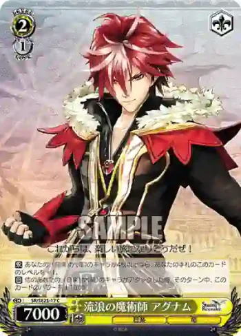 (閃)SR/SE25-17 S-C 流浪の魔術師 アグナム