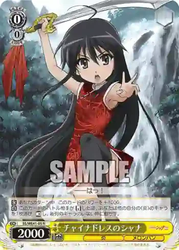 SS/WE41-05  チャイナドレスのシャナ