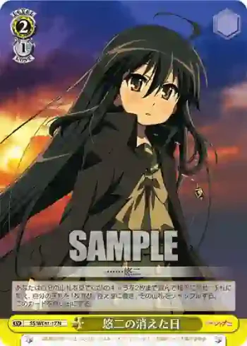 SS/WE41-17  悠二の消えた日
