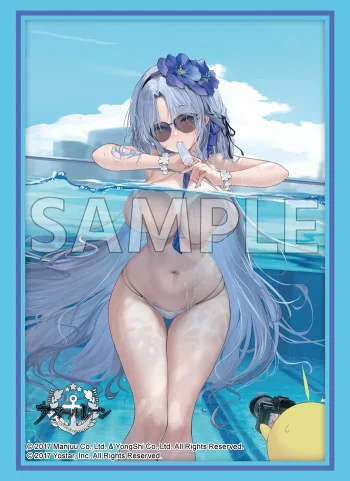 Bushiroad Vol.587 アズールレーン『アルザス』陽差しの秘蹟、過熱すver.卡套（60 枚)