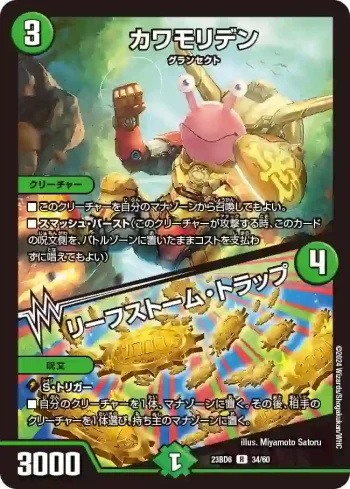 DM23BD6-034A R カワモリデン / リーフストーム・トラップ
