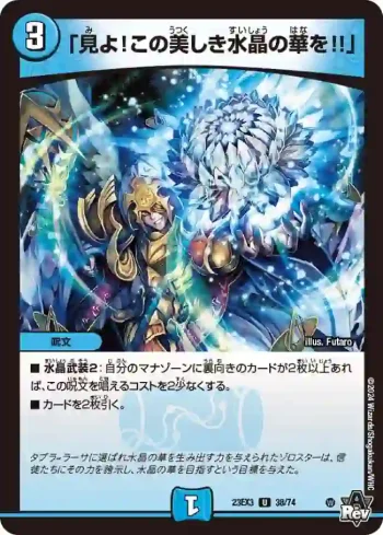 DM23EX3-038 U 「見よ！この美しき水晶の華を!!」