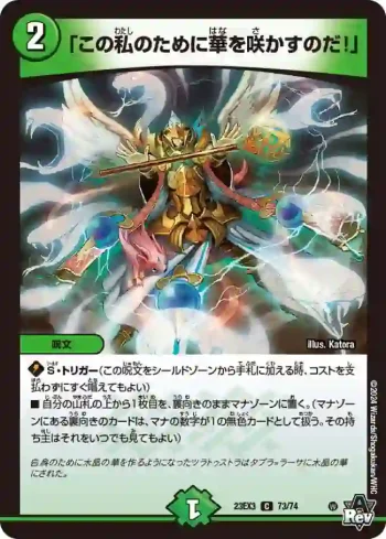 DM23EX3-073 C 「この私のために華を咲かすのだ！」
