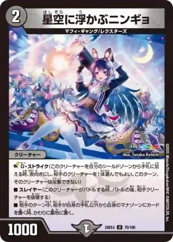 DM24EX4-070 U 星空に浮かぶニンギョ