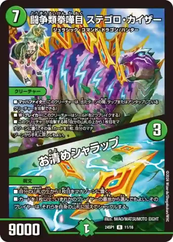 DM24SP1-011A R 闘争類拳嘩目 ステゴロ・カイザー / お清めシャラップ
