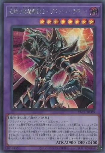 YAC1-JP009 SE 波動の超魔導剣士－ブラック・パラディン