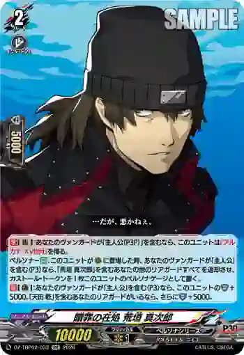 DZ-TBP02/033 贖罪の在処 荒垣 真次郎