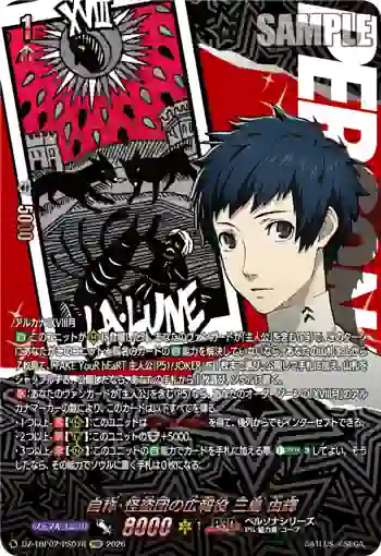 DZ-TBP02/PS078 自称･怪盗団の広報役 三島 由輝